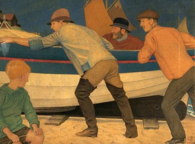 Aus dem Meer von Joseph Edward Southall